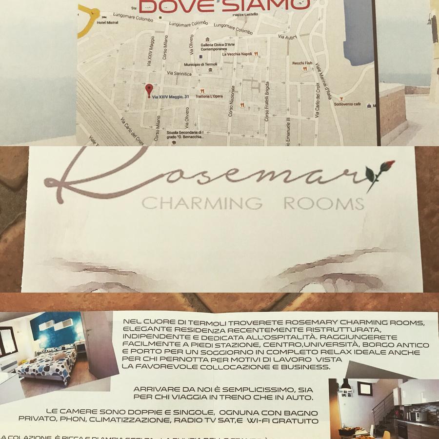 Rosemary Charming Rooms Термоли Экстерьер фото